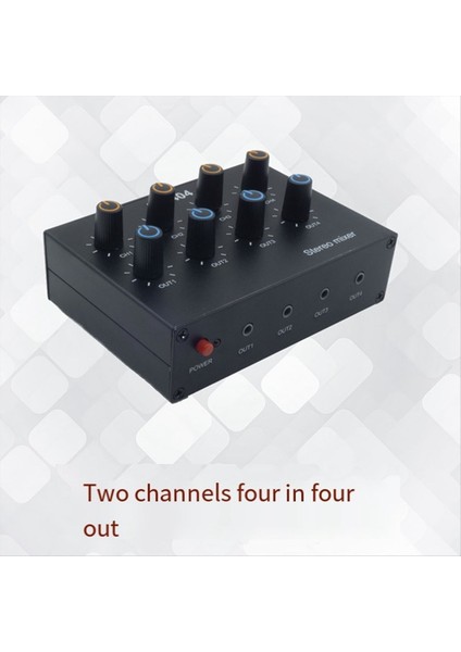 AU-404 Stero Ses Dört Dört Çocuk Çıkış Mıxor Çifli Kanal Ses Müzisi Dört Dördün (Yurt Dışından) modelleri