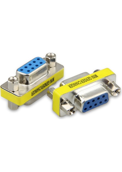 4x Db9 Bilgisayar Video Adaptörü Db9 Erkek - Kadın Seri Portundan Delik 9 Pin VGA Kadın Kablo Adaptörü (Yurt Dışından) fiyatları