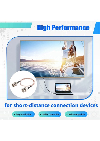 4pcs 3g Hd Sdı Kablosu Bnc Kablosu 30CM 75 Kameralar Için Bmcc Video Ekipmanları Hd-Sdı 3g-Sdı 4K 8k Sdı Video Kablosu (Yurt Dışından) indirimleri