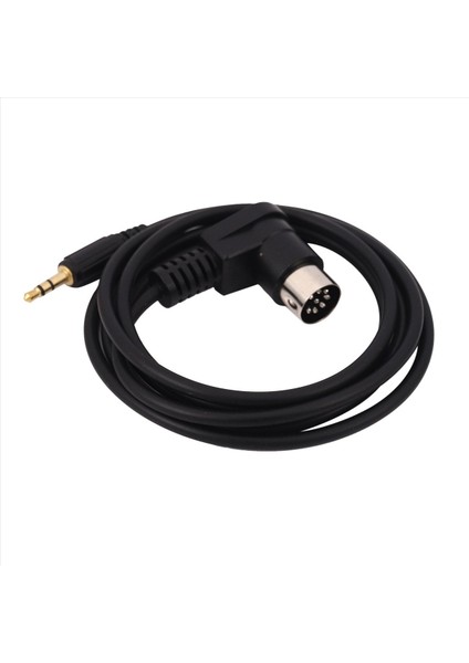2x Araç 3 5mm Aux Giriş Adaptör Ses Kablosu Mini Jack Aux 8 Pimli M-Bus CD Değiştirici Kablosu Alpin Altın Fişi (Yurt Dışından) fiyatları
