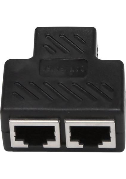 3x 2 Port RJ45 Ayrıştırıcı Adaptör Lan Ağı Ethernet Genişletici Konektör Fişi Lot 1 Pcs (Yurt Dışından) modelleri
