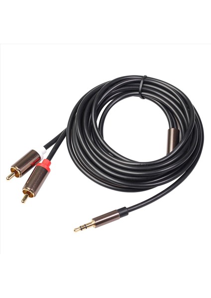2x Rca Kablo Hifi Stereo 3 5mm Ila 2rca Ses Kablosu Aux Aux Rca Kabak Amplifiverler Için 3 5 Y Sonrıcı Ses Car Aux Cep Telefonu (Yurt Dışından) fiyatları