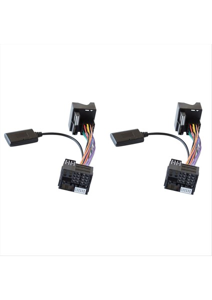 2pcs Araba Audio Bluetooth 5 0 Alıcı Aux Aux Aux Adaptörü Citroen C2 C5 RD45 Rd4 Radyo Modülü Bluetooth Aux Kablosu (Yurt Dışından)