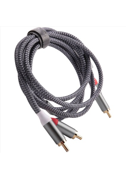 2x Rca Stereo Kablo [6ft/1 8m Çift Korumalı Altın Kaplama] 2rca Erkek Ila 2rca Erkek Stereo Ses Kablosu Ev Sineması Için (Yurt Dışından) modelleri