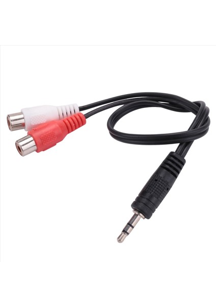 3 5mm Stereo Adaptör Kulaklık Jakı - 2 Rca Jak Adaptör Ses Kablosu 3 5mm Erkek Ila 2x Rca Dişi (Yurt Dışından)