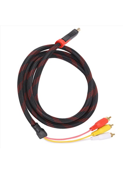 Xbox One Wii Için Ps3 Ps4 Için 2x HDMI Erkek - Rca Video Av Kablo Adaptörü En Yeni (Yurt Dışından) modelleri