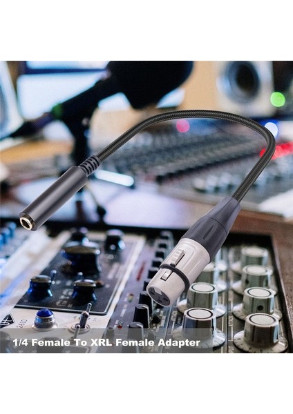 Xlr Ila 1/4 Kablo Dengeli Xlr Dişi Ila 1/4 Inç Dişi Stereo Ses Adaptörü 3 Pin Dişi Xlr Ila 1/4inch Konektör Kablosu (Yurt Dışından) modelleri