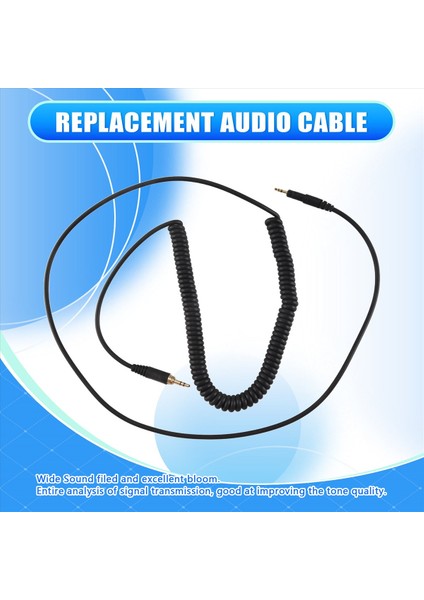 Audio-Technica Ath M50X M40X Kulaklıklar Için Yedek Ses Kablosu Siyah 23 Ağustos (Yurt Dışından) indirimleri