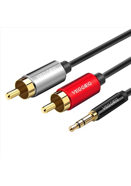 3x Vejgig Rca Kablosu 2rca Ila 3 5 Ses Kablosu 3 5mm Jack Rca Telefon Edife Ev Sineması DVD 2rca (2m) (Yurt Dışından) modelleri