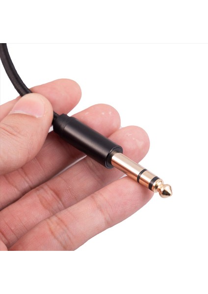 Mikser Amplifikatör Için 2pcs 3 5 mm Ila 6 35MM Adaptör Aux Kablosu 3 5 Jaktan 6 5 Jack Erkek Ila Erkek Kablosu 1 Metre (Yurt Dışından) modelleri