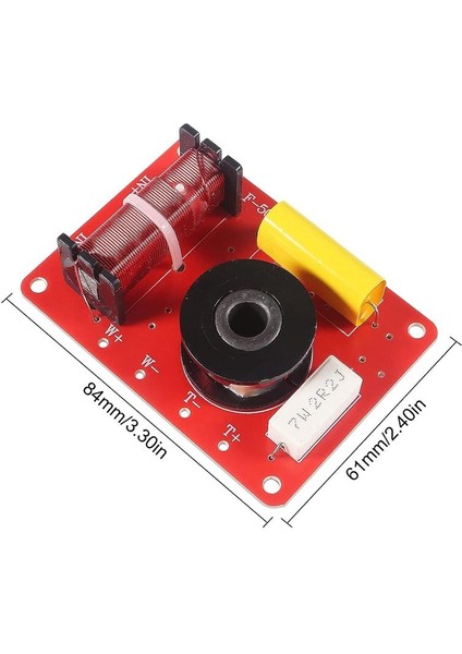 3pcs 130W 2 Yollu Hoparlör Sistemi Ses Crossover Filtreleri Frekans Distribütörü (Yurt Dışından) modelleri