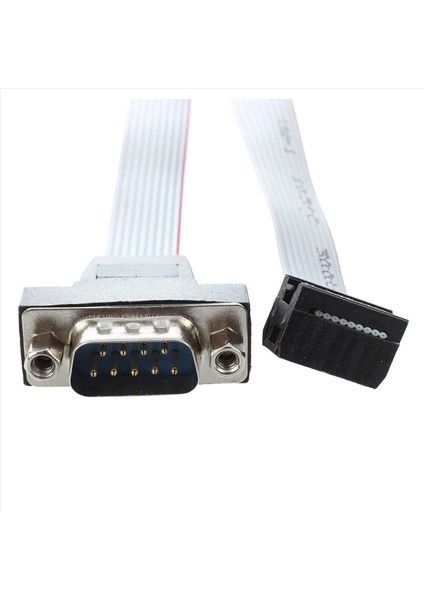 3x Db9 RS232 Ila 10 Pin Şerit Kablo Konektörü Adaptörü (Yurt Dışından) fırsatları