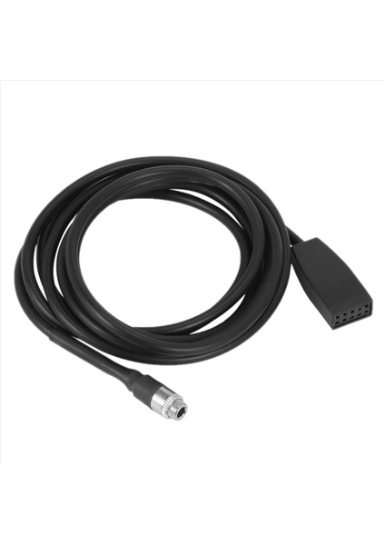 2x Li Siyah 10 Pin 3 5 mm Jack Socket Arabası USB Aux Bmw E39 E53 BM54 X5 E46 (Yurt Dışından) fırsatları