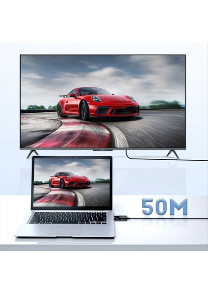 HDMI Uyumlu 165FT Ses Video 1080P Cat5 Cat6 Ethernet Kablo Iletimi Kayıpsız Sinyal Uzun Mesafe Adaptörü (Yurt Dışından) fiyatları