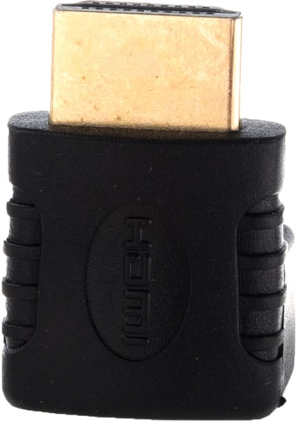 HDMI Adaptörü 90 Derece Sağ Açısı L - Tip (Alt) Siyah (Yurt Dışından) modelleri
