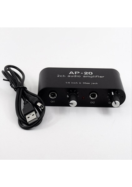 Çift Kanallı Amplifikatör Mikrofon Amplifikatör Ap-20 Canlı Ses Kartı Hoparlör Ön Amplifikatör Için (Yurt Dışından) indirimleri