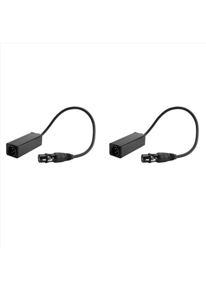 2x Ses Kablosu Izolatörü Xlr Gürültü Toprak Döngüsünü Ortadan Kaldırır Ses Izolatörü Anti-Müdahale Akım Sesi Gürültüyü Ortadan Kaldırır (Yurt Dışından)