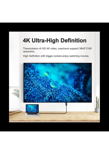 2x USB C - HDMI Kablo Adaptörü 4K 60Hz Kablo Adaptörü Thunderbolt 3 Android Telefon MacBook Chromebook Vb Için Uyumlu (Yurt Dışından) fiyatları