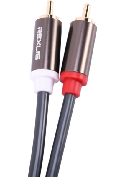 Rexlis 4x 2 Rca Ila 2 Rca Erkek - Erkek Hifi Ses Kablosu Ofc Av Hoparlör Tel Tv DVD Amplifikatör Subwoofer Soundebar 1m (Yurt Dışından) indirimleri