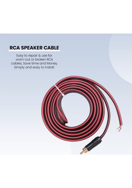 Rca Hoparlör Kablosu Tel Hoparlör Teline Rca Fişine Rca Fiş Konektörü Adaptörünü Kablo Açık Sesli Videoya Değiştirin (Yurt Dışından) fırsatları
