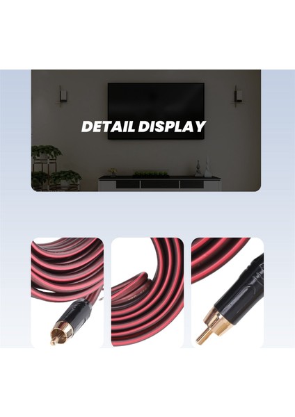 Rca Hoparlör Kablosu Tel Hoparlör Teline Rca Fişine Rca Fiş Konektörü Adaptörünü Kablo Açık Sesli Videoya Değiştirin (Yurt Dışından) indirimleri