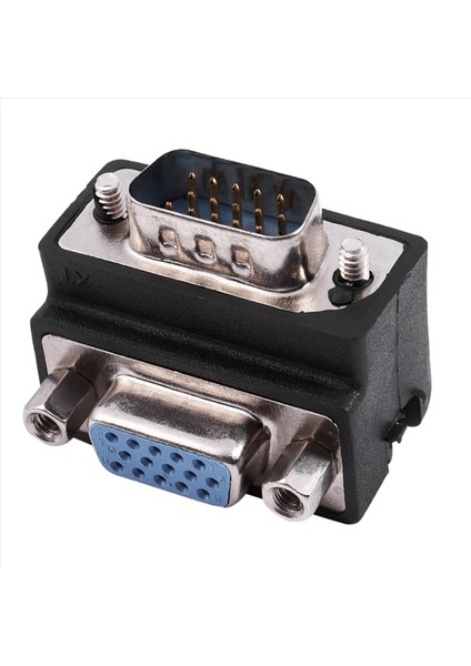 2x 15 Pimli VGA Erkek-Kadın M/f Sağ Açılı Adaptör (Yurt Dışından) indirimleri