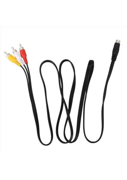 2 Adet 1 5m 4 9ft 3 Rca Erkek-4 Pin S-Video Erkek Tv Pc Dönüşüm Kablosu (Yurt Dışından) indirimleri