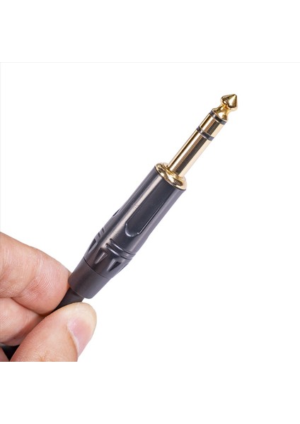 4x 6 35 mm 1/4 Inç Erkek - Xlr Erkek Ses Stereo Mikrofon Kablosu - Erkek Ila Xlr Erkek Dengeli Hoparlör Mikrofon Kablosu 1 Metre (Yurt Dışından)