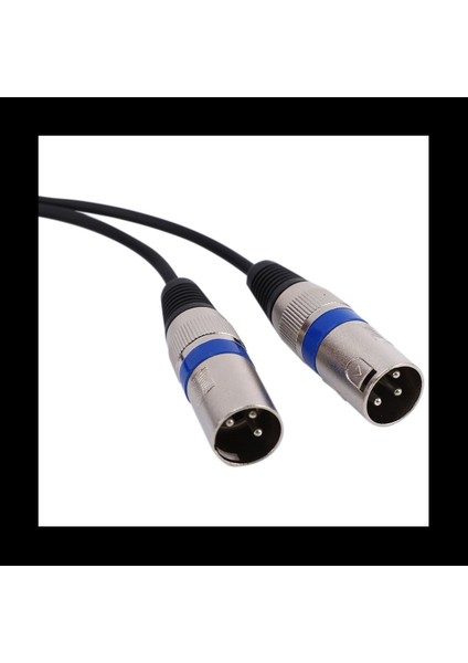 2x Çok Işlevli Ses Kablosu 3 5/6 35MM Erkek Jack To Double Xlr Erkek Kriko Kablosu Xlr Uzatma Kablosu 6 35/3 5mm 3m (Yurt Dışından) fiyatları