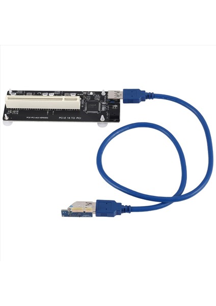 Pcıe Pcı-E Pcı Express X1-Pcı Rıser Kart Hos Kartı Yüksek Verimlilik Adaptör Dönüştürücü Masaüstü Pc Için USB 3 0 Kablo (Yurt Dışından) modelleri