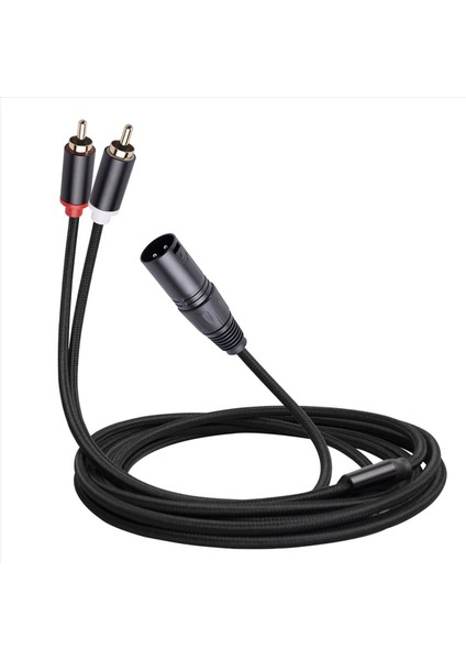 4x Xlr&#39 Den Çift Rca Ses Kablosu A1 Xlr Erkek 3 Pin To Dual Rca Erkek Fiş Stereo Ses Amplifikatörü Karıştırma Av Kablosu 1m (Yurt Dışından) indirimleri