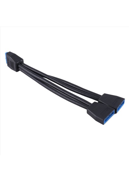 Küçük Mini USB 3 0 19 PIN/20PIN Dahili Uzatma Başlığı 1 Ila 2 Adaptör Ayrıştırıcı Kablosu Anakart Için (Yurt Dışından) indirimleri