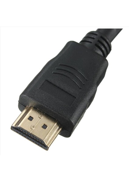 2x 1 8m Mavi Hdtv HDMI - VGA HD15 Erkek Adaptör Kablo Dönüştürücü Pc Tv Df Yeni (Yurt Dışından) modelleri