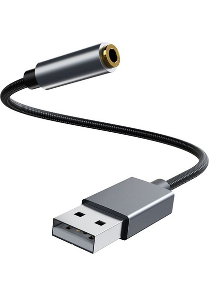 USB - 3 5mm Jack USB Harici Ses Kartı Adaptörü 3 5mm Earpod&#39 Lar Için 5mm Arayüz Bilgisayar Bilgisayar Pc Dizüstü Bilgisayar Ses Kartı (Yurt Dışından) fiyatları