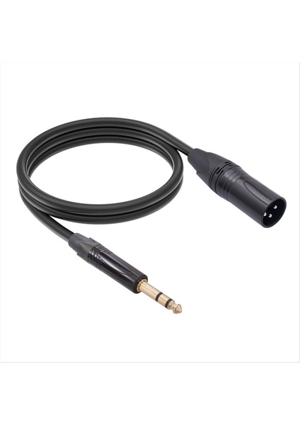 6 35MM - Xlr Jack Ses Kablosu 6 35MM (1/4in) Erkek - 3 Pin Xlr Erkek Dengeli Arayüz Kablosu Mikrofon Için 1 8 Metre (Yurt Dışından) modelleri