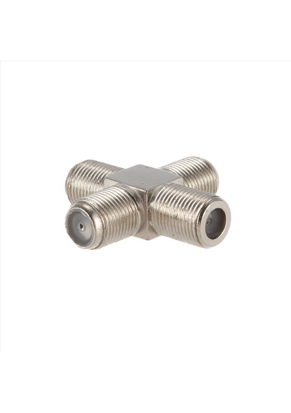 10 Paket 4 Yollu F Tipi Koaksiyel Kablo Ayırıcı Kombine Kadın Için 4 Dişi Video Vcr Anten Tv Kablosu Uydu Gümüş (Yurt Dışından) modelleri