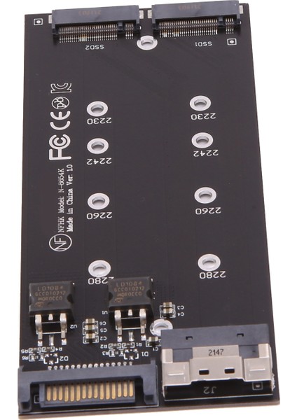 SFF-8654 8i Bölünmüş Kart X8-Vroc Ikili Nvme M 2 Ngff To Slıonlıne Nvme Pcıe SSD Sata Adaptörü (Yurt Dışından) modelleri