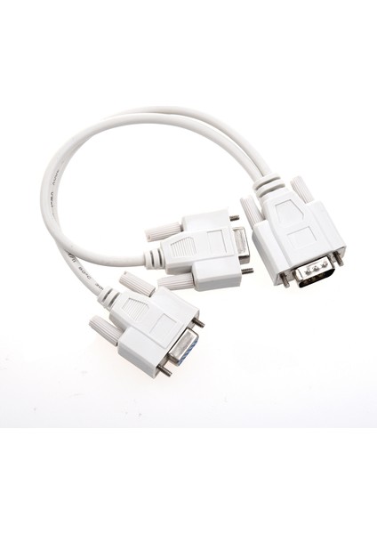 VGA Video Için Yeni 1 Pc Ila 2 Monitör Splitter Kablosu (Yurt Dışından)