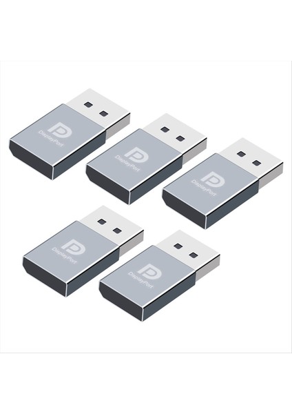 5pcs 4K Displayport Kukla Fiş Dp Sanal Ekran Edid Headless Ghost Emulator Grafik Kart Hile Edid Ekran Hile (Yurt Dışından)
