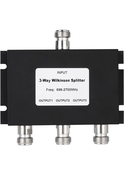 698-2700MHZ 3 Yolu Wilkinson Splitter Güç Ayrıştırıcı Bölüm Gsm 3g 4g Wifi Lte W-Cdma Fdd Mobil Sinyal Tekrarlayıcı (Yurt Dışından) modelleri