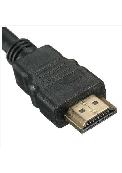 3x Siyah 5 Feet 1 5m HDMI Erkek - 3 Rca Video Ses Av Kablo Adaptörü Hdtv 1080P (Yurt Dışından) fırsatları