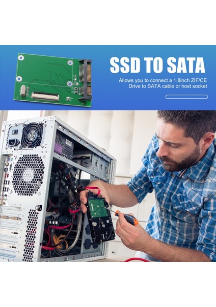 1 8 Inç 40PIN Zıf/ce SSD HDD Sabit Disk Sürücüsü 7+15 22 Pin Sata Adaptör Dönüştürücü Kartı (Yurt Dışından) indirimleri