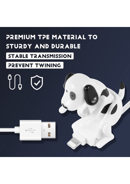 USB Kablosu iPhone 13/12/11 Için Komik Müthiş Köpek Şarj Cihazı ve Daha Fazlası Hareketli Köpek Hızlı Şarj Cihazı USB Kablosu (Yurt Dışından) fırsatları