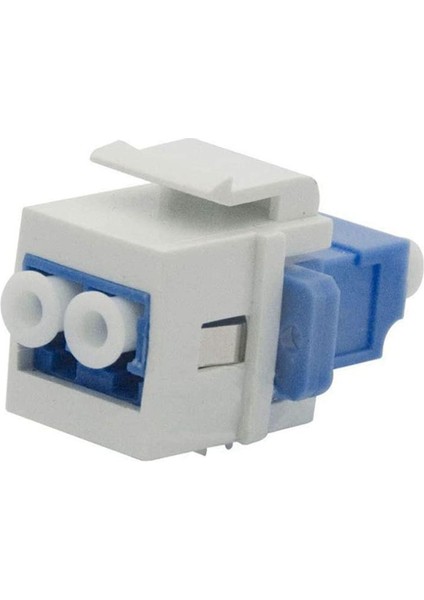 4x Lc Fiber Optik Adaptörü Lc - Lc Duplex Multımode 10GB F/f Duvar Plakaları Için Keystone Bağlayıcı Yama Panelleri (Yurt Dışından) fiyatları