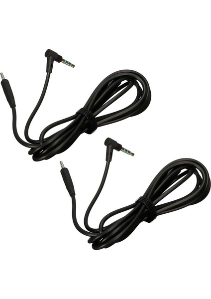 Bose QC25 Sessiz Konfor Mic Kulaklığı Için 2pcs 1 5m Ses 2 5 Ila 3 5 mm Kablo (Yurt Dışından)