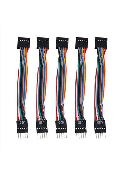 Lenovo Anakartından Sıradan Şasi Adaptör Kablosuna USB 9 Pimli Devrim 11 Pimli Kadın Dönüşüm Kablosu 24AWG 5pcs (Yurt Dışından) fiyatları
