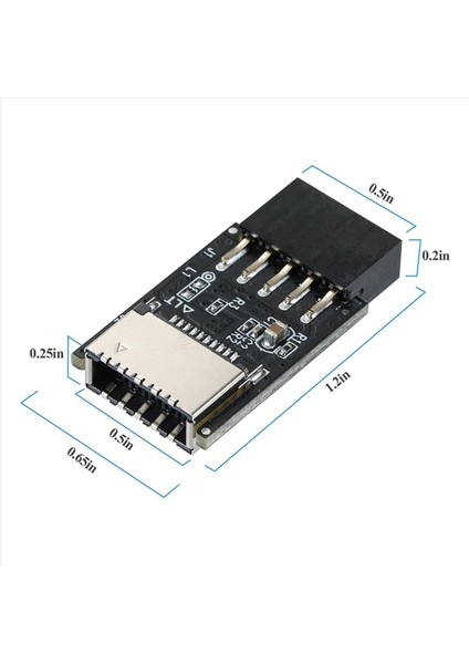 2x USB 2 0 Ön Panel Başlığı USB 9pın-Usb 2 0 Type-E Dahili Adaptör Anakart Fişi Adaptörü (Yurt Dışından) modelleri