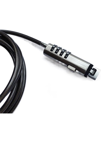 2pcs USB Dizüstü Bilgisayar Kombinasyonu Kilit Kilit Evrensel Güvenlik USB Pc Dizüstü Bilgisayar Için 4 Sakat Kombinasyon Kilidi (Yurt Dışından) fırsatları