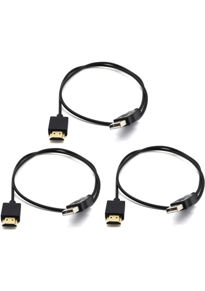 3x HDMI 1 4 Erkek - USB 2 0 Fiş Adaptör Konnektör Şarj Cihazı Dönüştürücü Kablosu (Yurt Dışından)