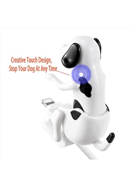 5x USB Kablosu Iphone 13/12/11 ve Daha Fazlası Için Komik Kusursuz Köpek Şarj Cihazı Hareketli Köpek Hızlı Şarj Cihazı USB Kablosu (Yurt Dışından) modelleri